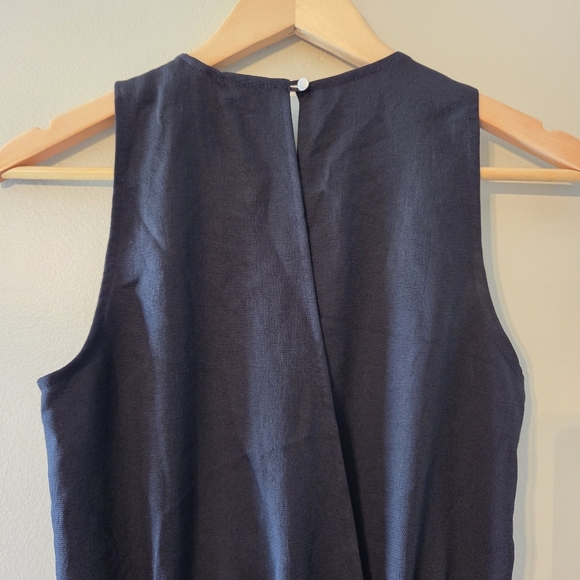 Aritzia Wilfred River Sleeveless Feminine Classy Romper in Black Size Small - Picture 13 of 15